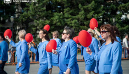 На праздничном шествии к 170-летию города Благовещенск ожидает более 10 тысяч участников