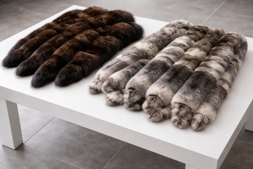 соболь шиншила мех пушнина