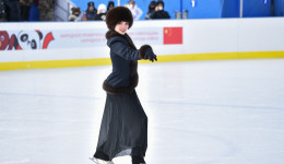 Фигуристка Евгения Медведева дала старт второму дню «ЗимФестАмура»
