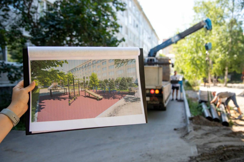 благоустройство дальневосточных дворов