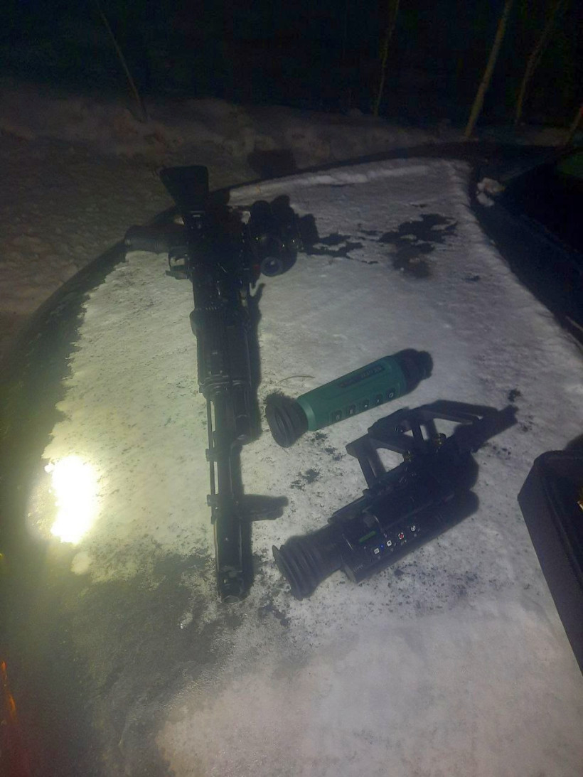 браконьеры оружие