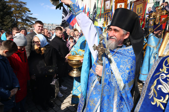 праздник Албазинской иконы Божией Матери, Благовещенский кафедральный собор, 22 марта 2026 года