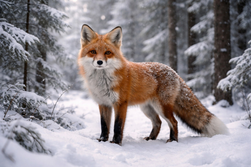 лиса бешенство