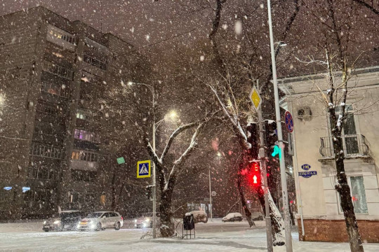 снег погода циклон