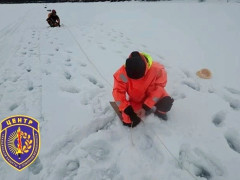 Подрыв льда половодье паводок взрыв