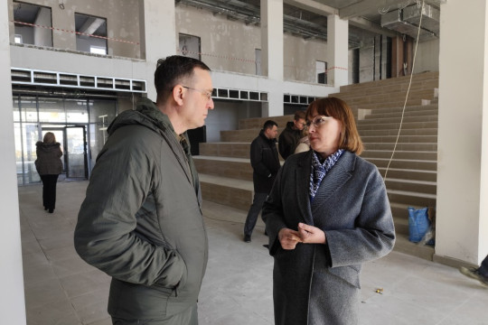 школа на 1200 мест микрорайон северный Вячеслав Логинов Светлана Яковлева