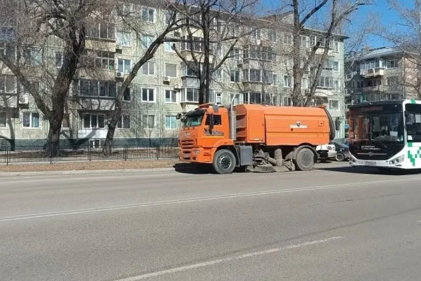 гстк уборка улиц пылесос-регенератор