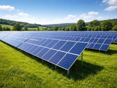 солнечные панели солнечная электростанция