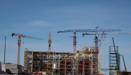 Как в Приамурье строится самый современный завод: стройплощадку под Белогорском посетил губернатор