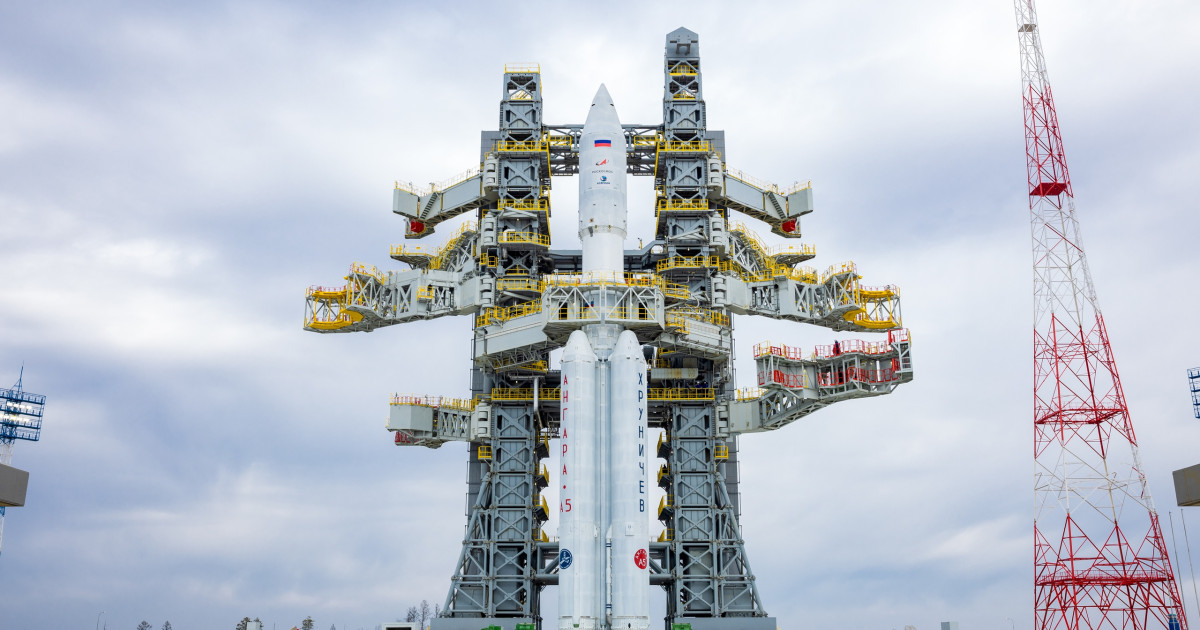 Стартовый комплекс Ангара на Восточном