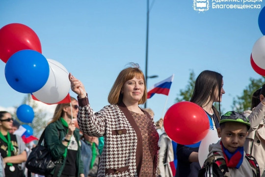 день города благовещенск шестие