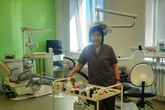 Стоматолог земский доктор Любовь Саражакова