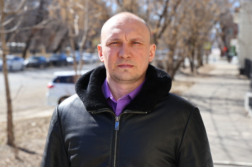 начальник отдела озеленения администрации Благовещенска Виктор Куловеров