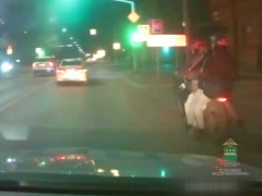 мотоцикл погоня