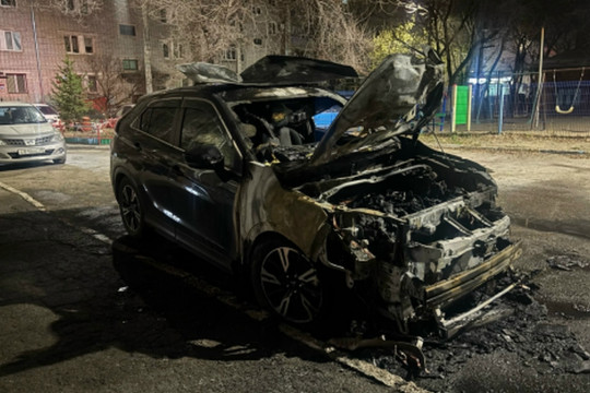 поджог автомобиля