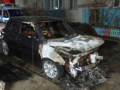 поджог автомобиль улица 50 лет Комсомола белогорск