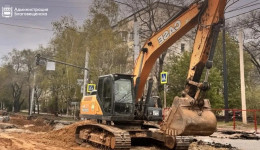 Подземные коммуникации на Загородной в Благовещенске ремонтируют с опережением графика