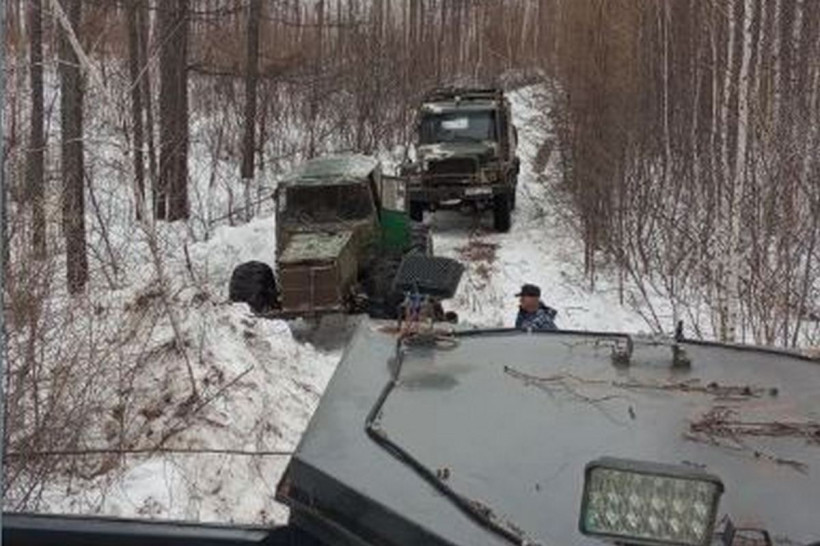 незаконное строительство дорог в заповедной зоне