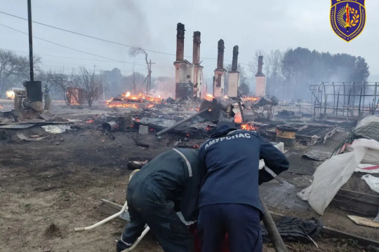 пожар алгач