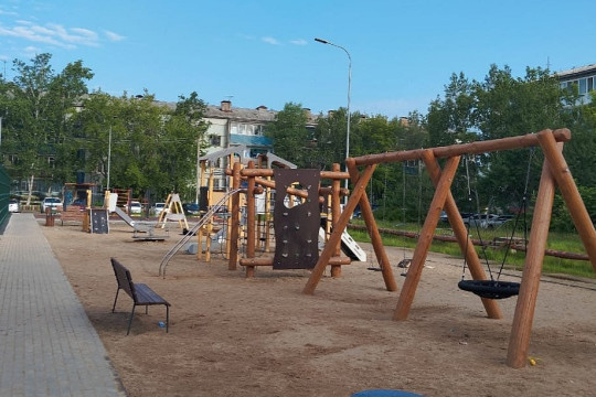 детская площадка серышево военный городок