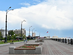набережная амура лето погода