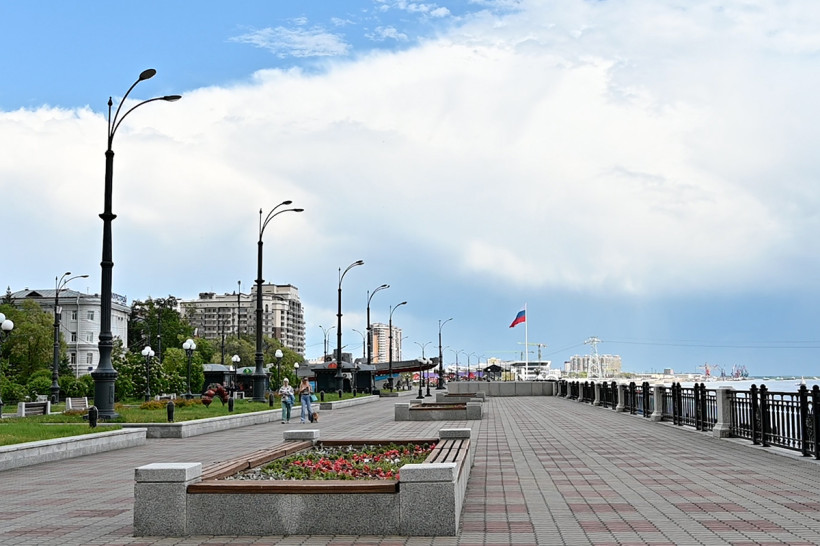 набережная амура лето погода