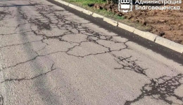 Дорожные рабочие в Благовещенске завершили наиболее масштабные работы по ямочному ремонту