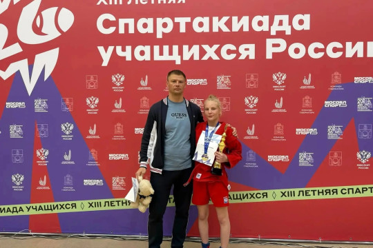Тренер по самбо Антон Сенопальников и Виктория Суборь