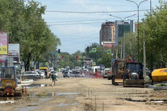 ремонт улиц в благовещенске