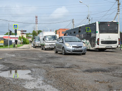 разбитая дорога ямы на дороге дорога в чигири