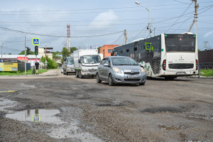разбитая дорога ямы на дороге дорога в чигири