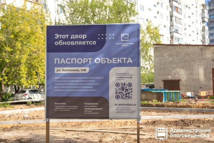 Благоустройство дальневосточных дворов