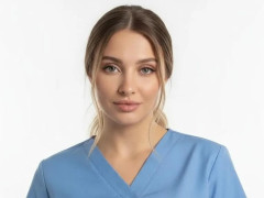 выпускница Амурского медицинского колледжа Анастасия Беломестова