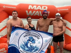 моржи зимнее плавание