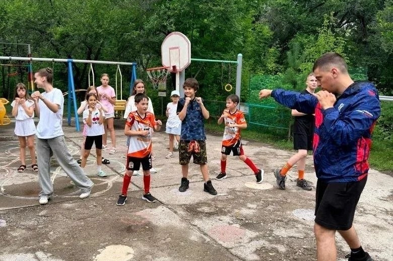зарядка с чемпионом