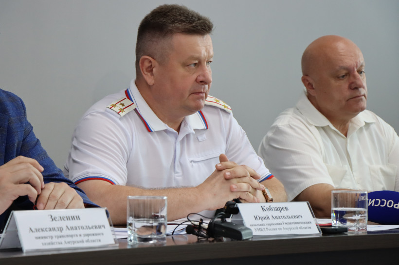 начальник Госавтоинспекции Амурской области Юрий Кобзарев