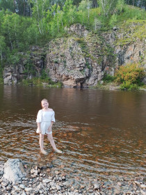 На речке