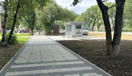 Участок улицы Красноармейской в Благовещенске после ремонта открыли раньше срока по контракту