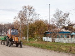 погода осень природа деревня село