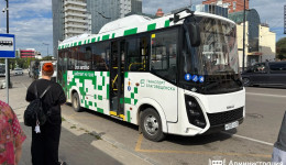 На маршруты Благовещенска выпустили первые газовые автобусы