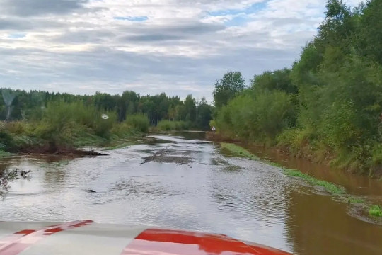 паводок размытые дороги подтопление ивановка