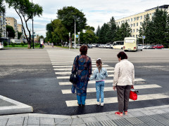 пешеходный переход зебра пешеход семья ребенок пдд