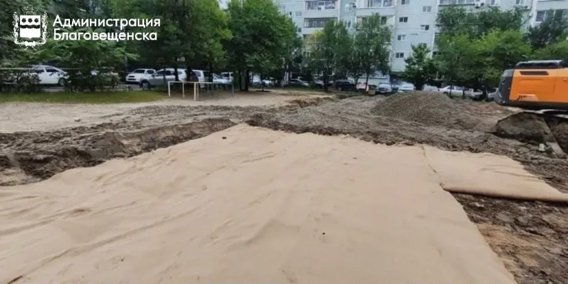 благоустройство дальневосточных дворов Студенческая 20