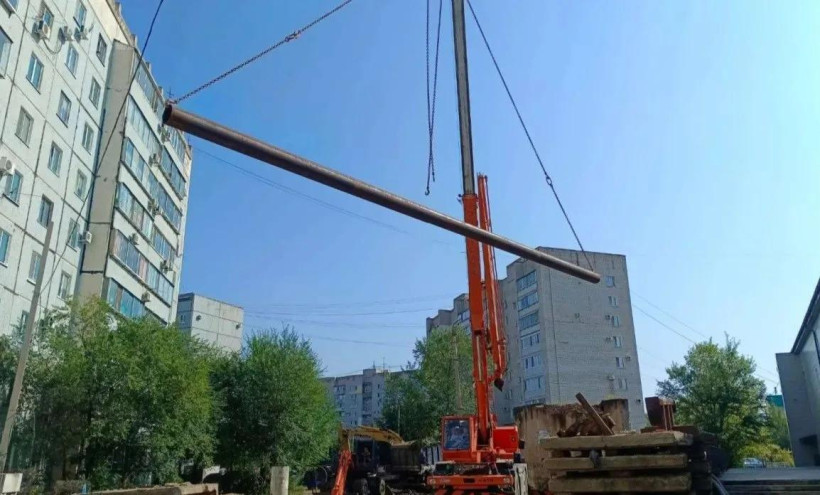 ремонт сетей тепловых горячая вода
