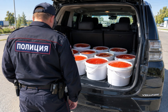 полиция красная икра