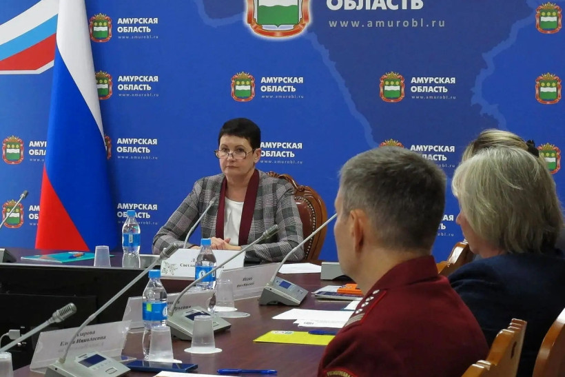 зампред правительства — министр здравоохранения Амурской области Светлана Леонтьева