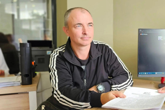 ветеран сво Виталий Самойленко из села Анновка