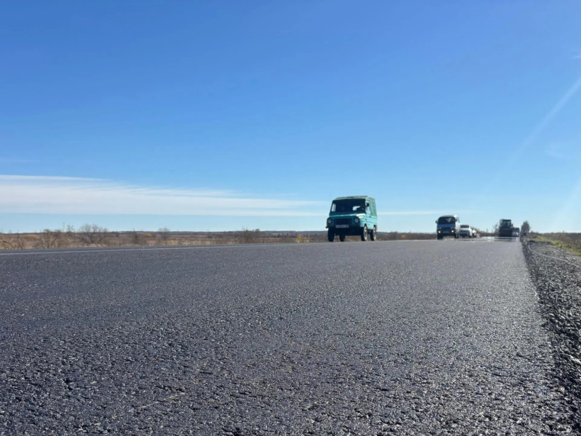 ремонт дорог в области трасса Белогорск - Серышево