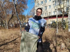 субботник город берегу уборка мусора