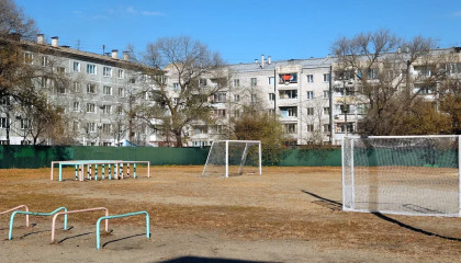 школа 12 благовещенск пришкольный стадион